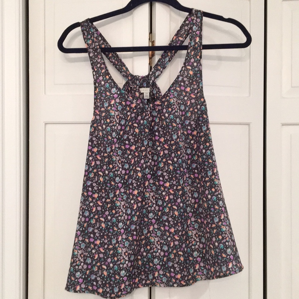 Floral tank top